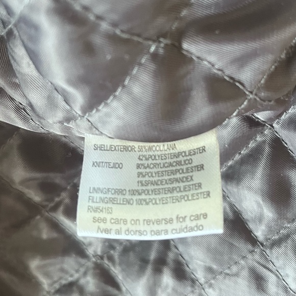 Black Wool Calvin Klein Jacket - Picture 5 of 6